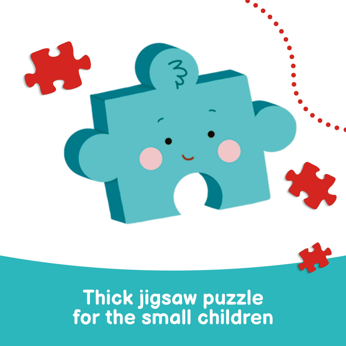 Trefl Baby Classic 4 in 1 Puzzle - Lovely Peppa Pig Jigsaw Puzzle