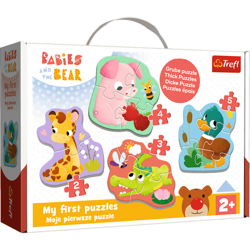 Trefl Baby Classic Babies and the Bear Babies Animals