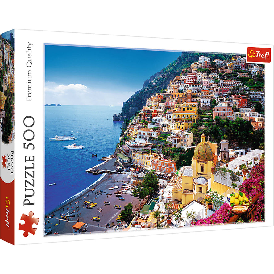 Trefl Red 500 Piece Jigsaw Puzzle - Positano, Italy / Fototeca