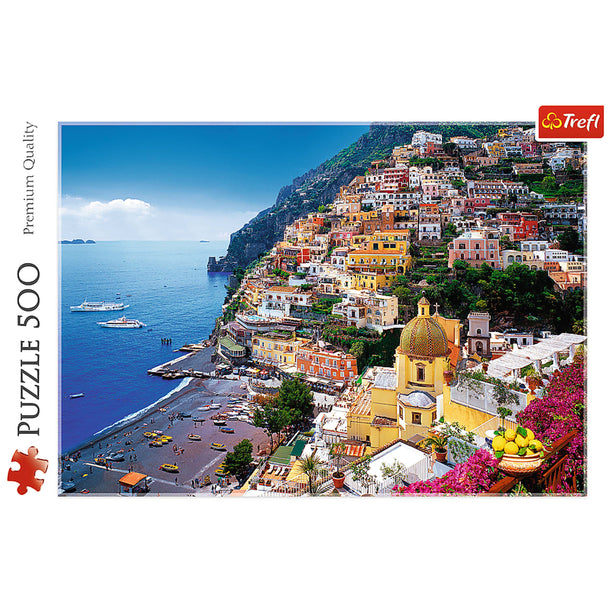 Trefl Red 500 Piece Jigsaw Puzzle - Positano, Italy / Fototeca