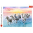 Trefl Red 500 Piece Puzzle - Galloping white horses