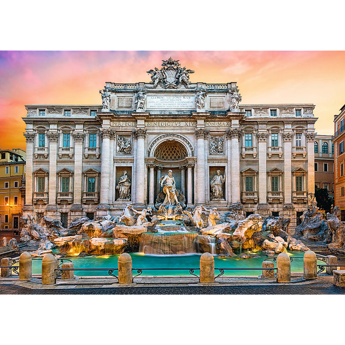 Trefl Red Fontanna di Trevi, Rome 500 Piece Puzzle