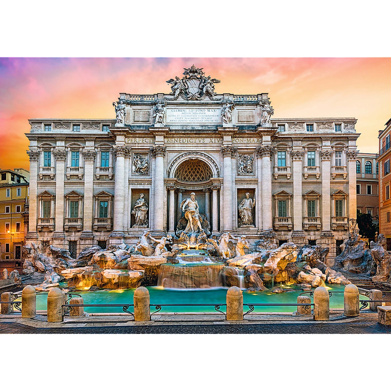 Trefl Red 500 Piece Puzzle - Fontanna di Trevi, Rome