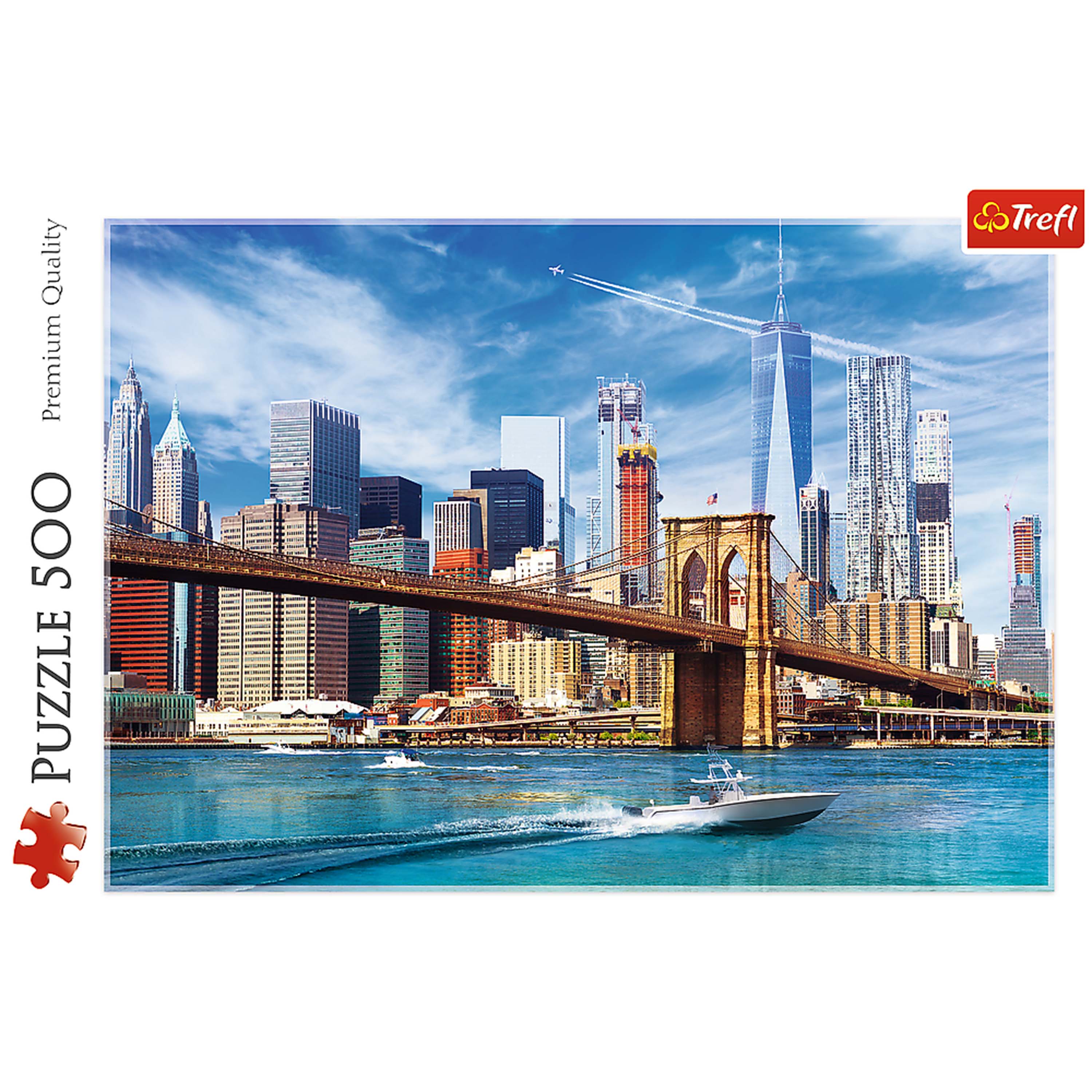 Trefl Red 500 Piece Puzzle - View of New York