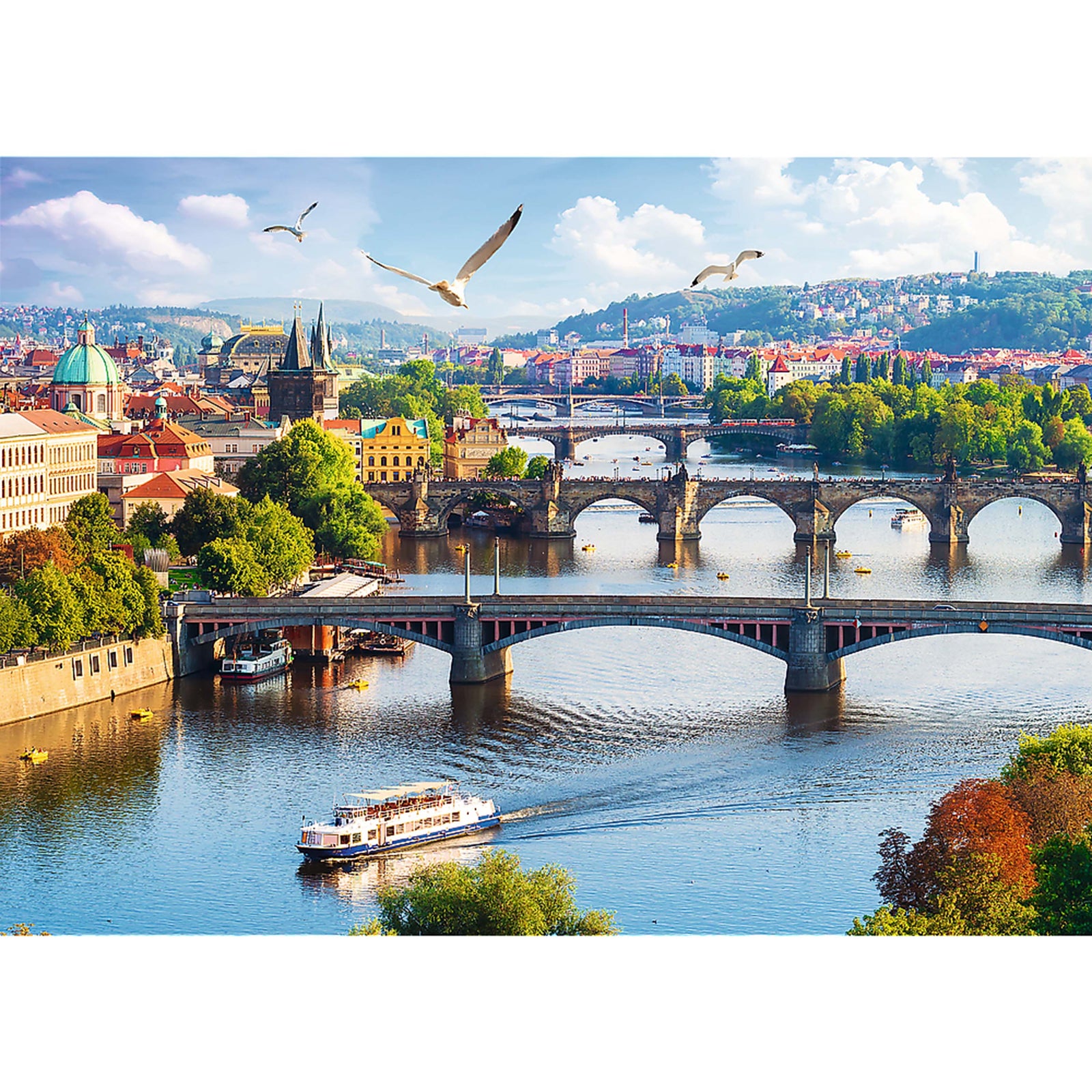 Trefl Red 500 Piece Puzzle - Prague, Czech Republic