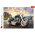 Trefl Red 500 Piece Puzzle - Black motorcycle