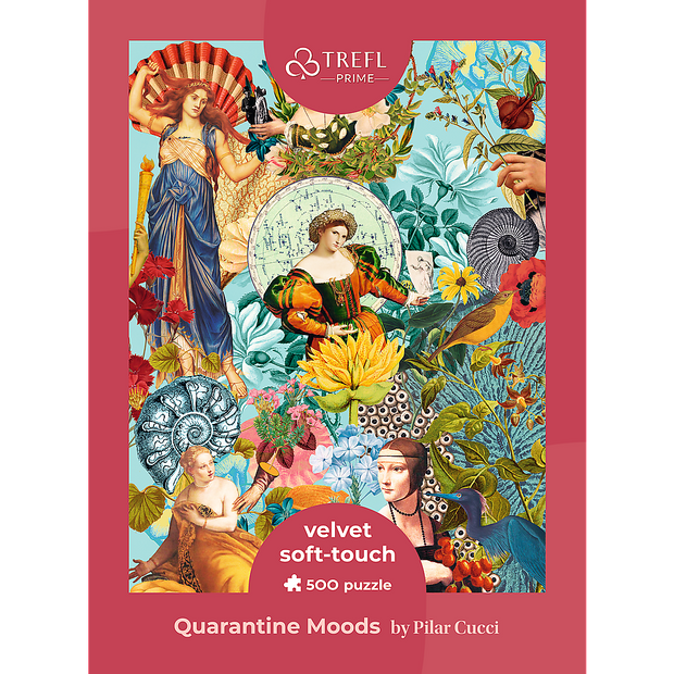 Trefl Prime Velvet 500 Piece Puzzle - Quarantine Moods