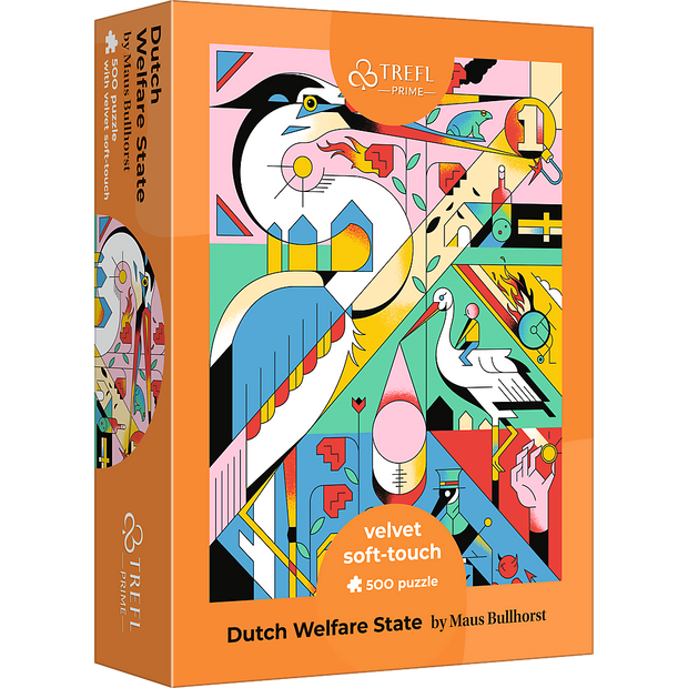 Trefl Prime Velvet 500 Piece Puzzle - Dutch Welfare State