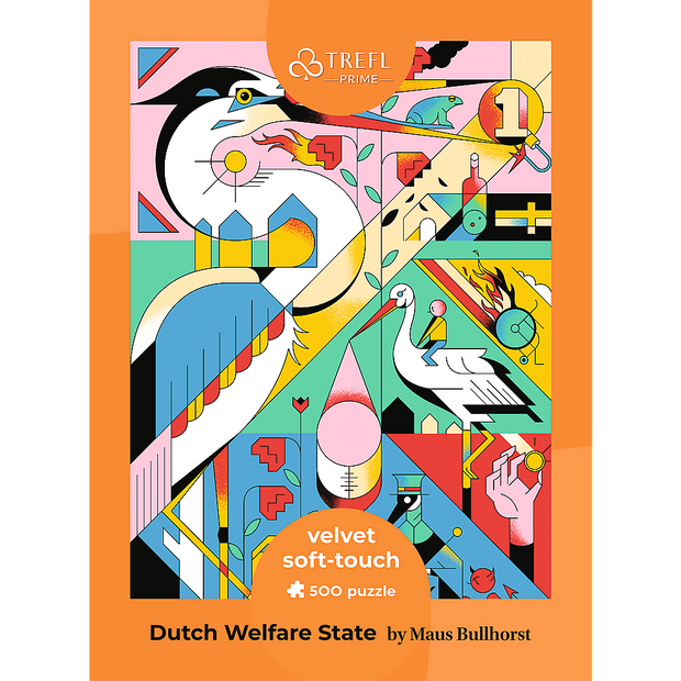 Trefl Prime Velvet 500 Piece Puzzle - Dutch Welfare State