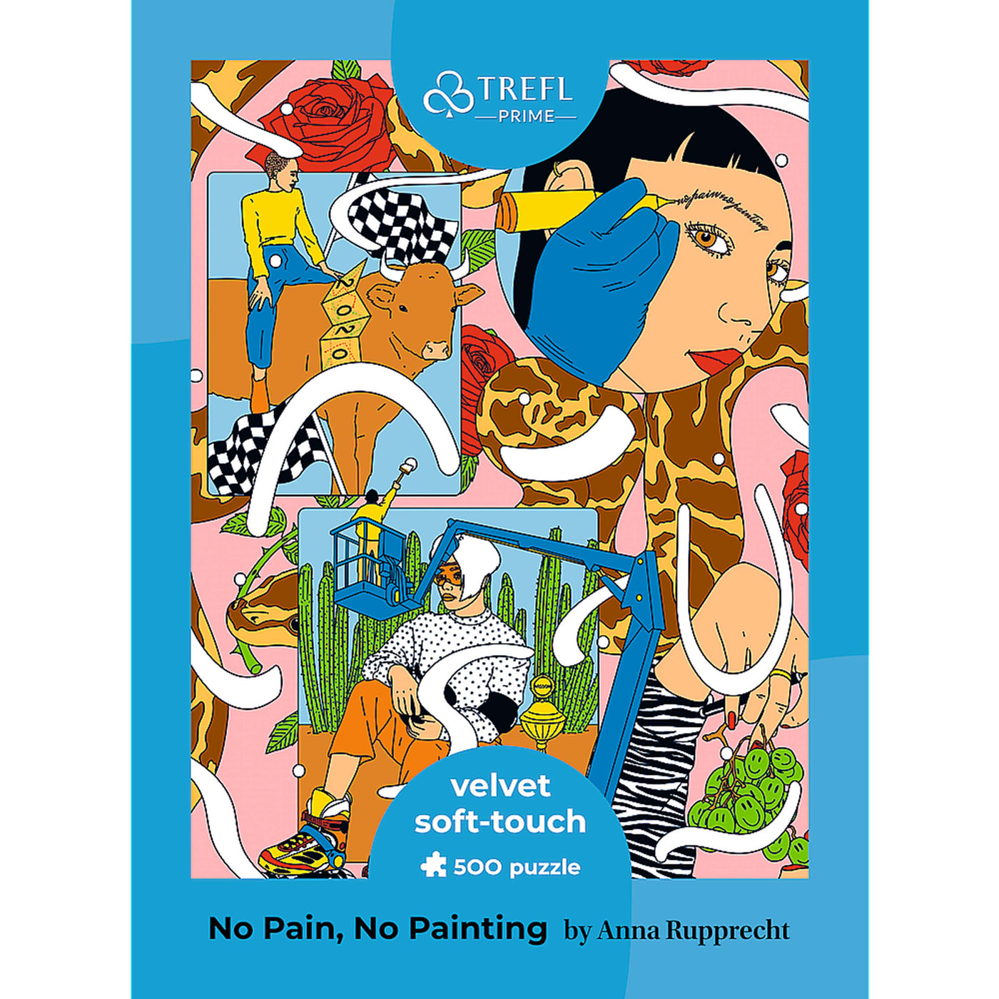 Trefl Prime Velvet No Pain No Painting 500 Piece Puzzle