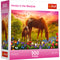 Trefl Red 500 Piece Jigsaw Puzzle - Family of Horses