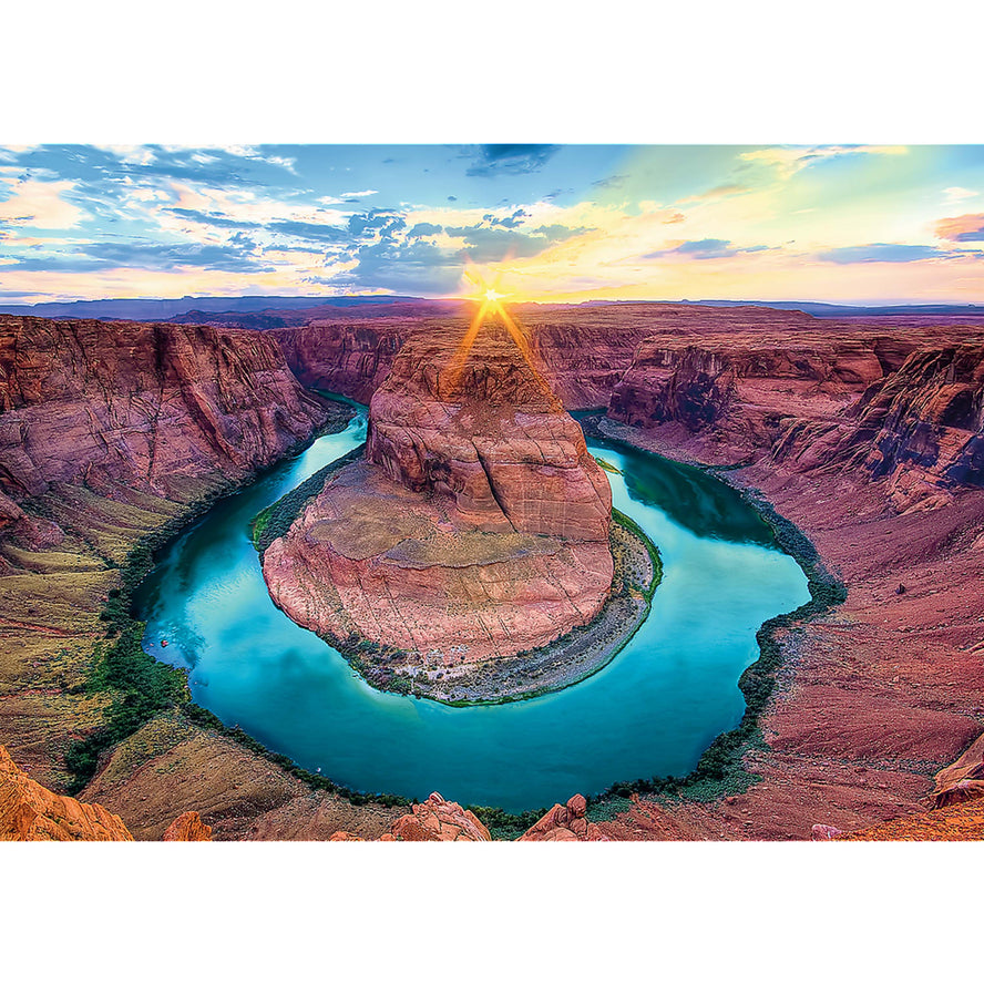 Trefl Red 500 Piece Jigsaw Puzzle - Grand Canyon USA