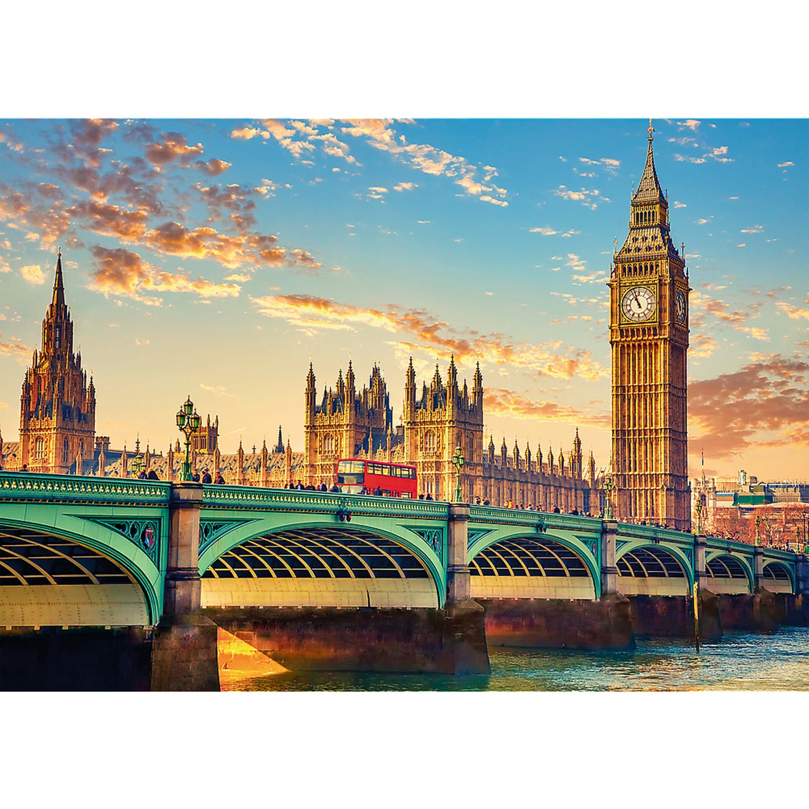 Trefl Red 500 Piece Jigsaw Puzzle - London United Kingdom