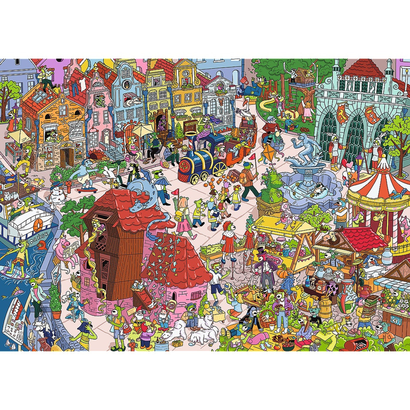 Trefl Kids Spy Guy Lost Items: Gdańsk, Poland 500 Piece Puzzle