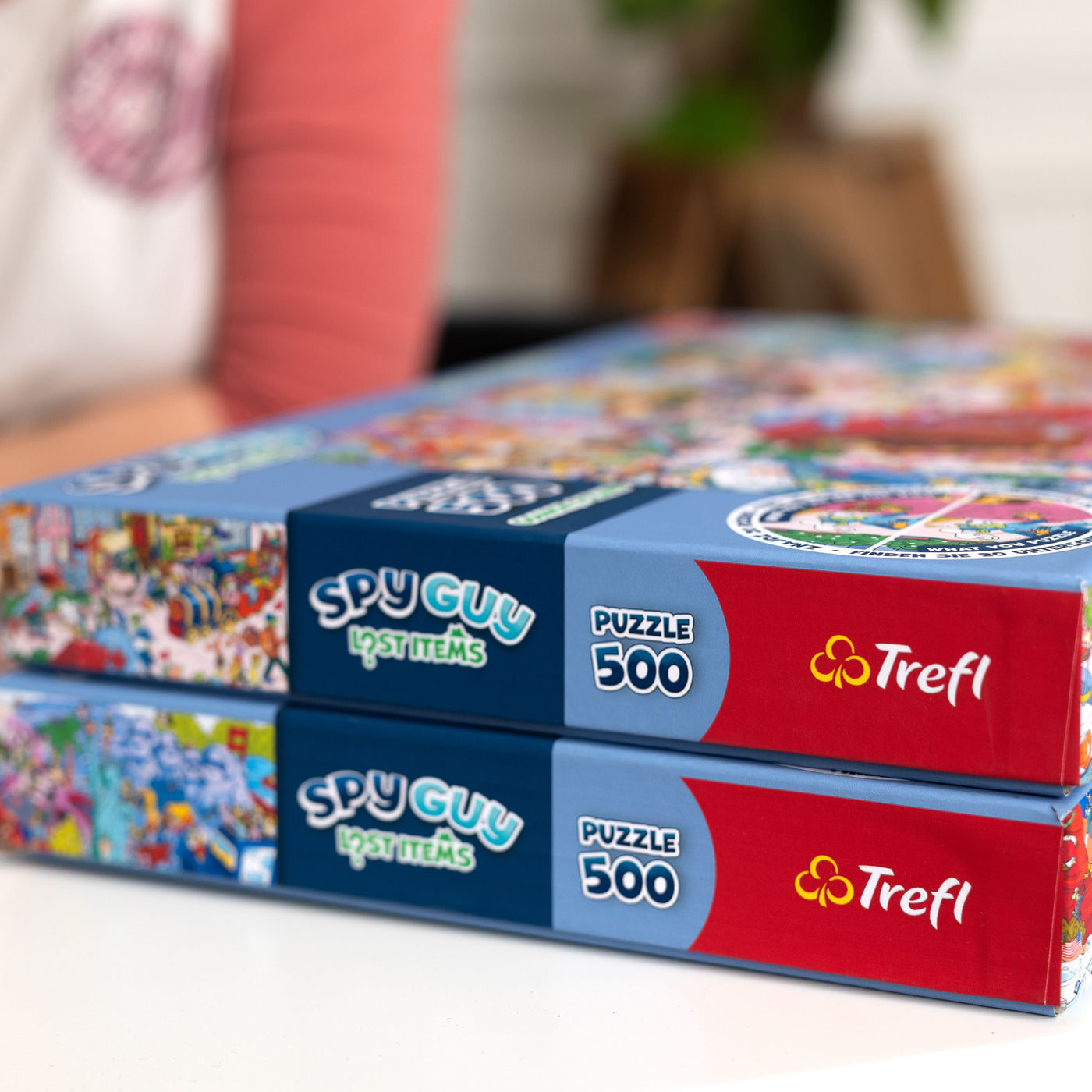 Trefl Kids Spy Guy Lost Items: USA 500 Piece Puzzle