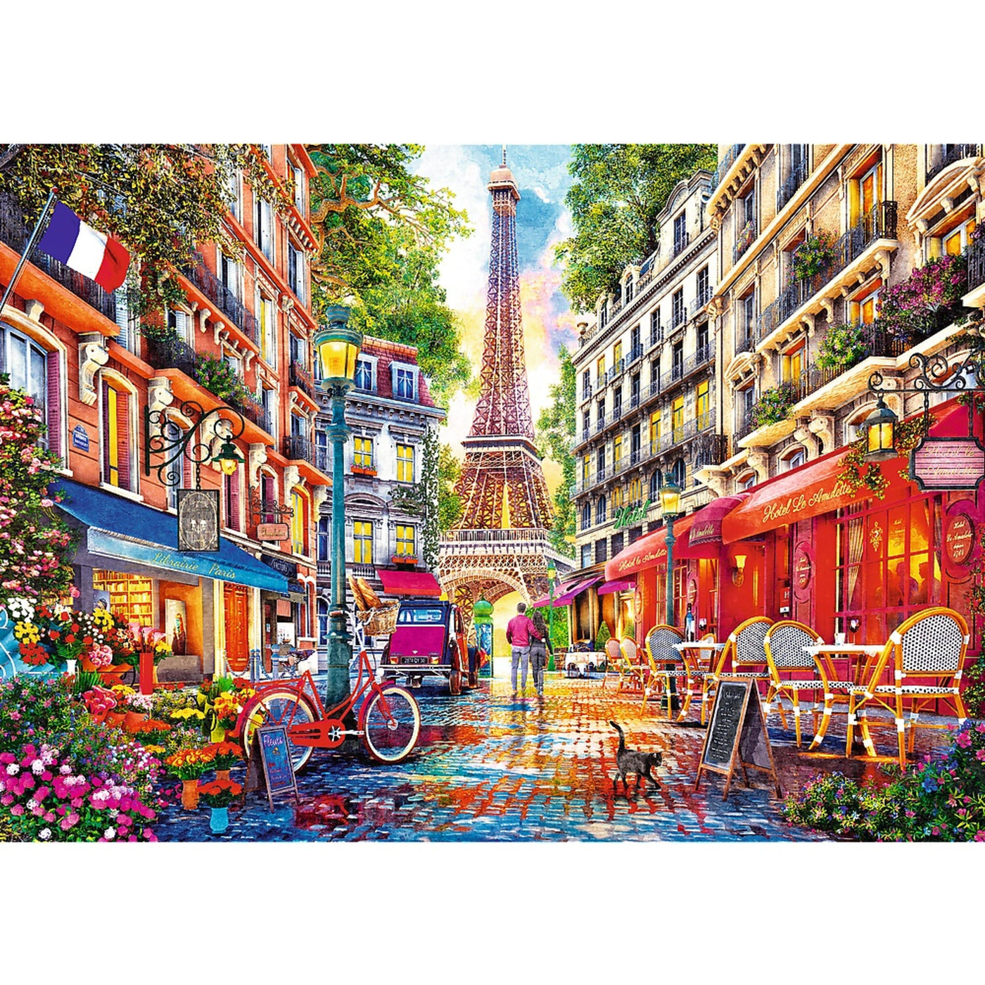 Trefl Red 2x500 European Capitals Puzzle