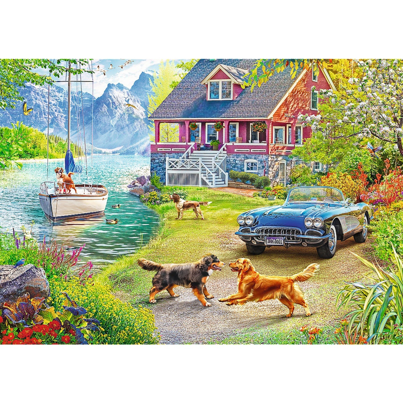 Trefl Red 2x500 Summertime Relax Puzzle