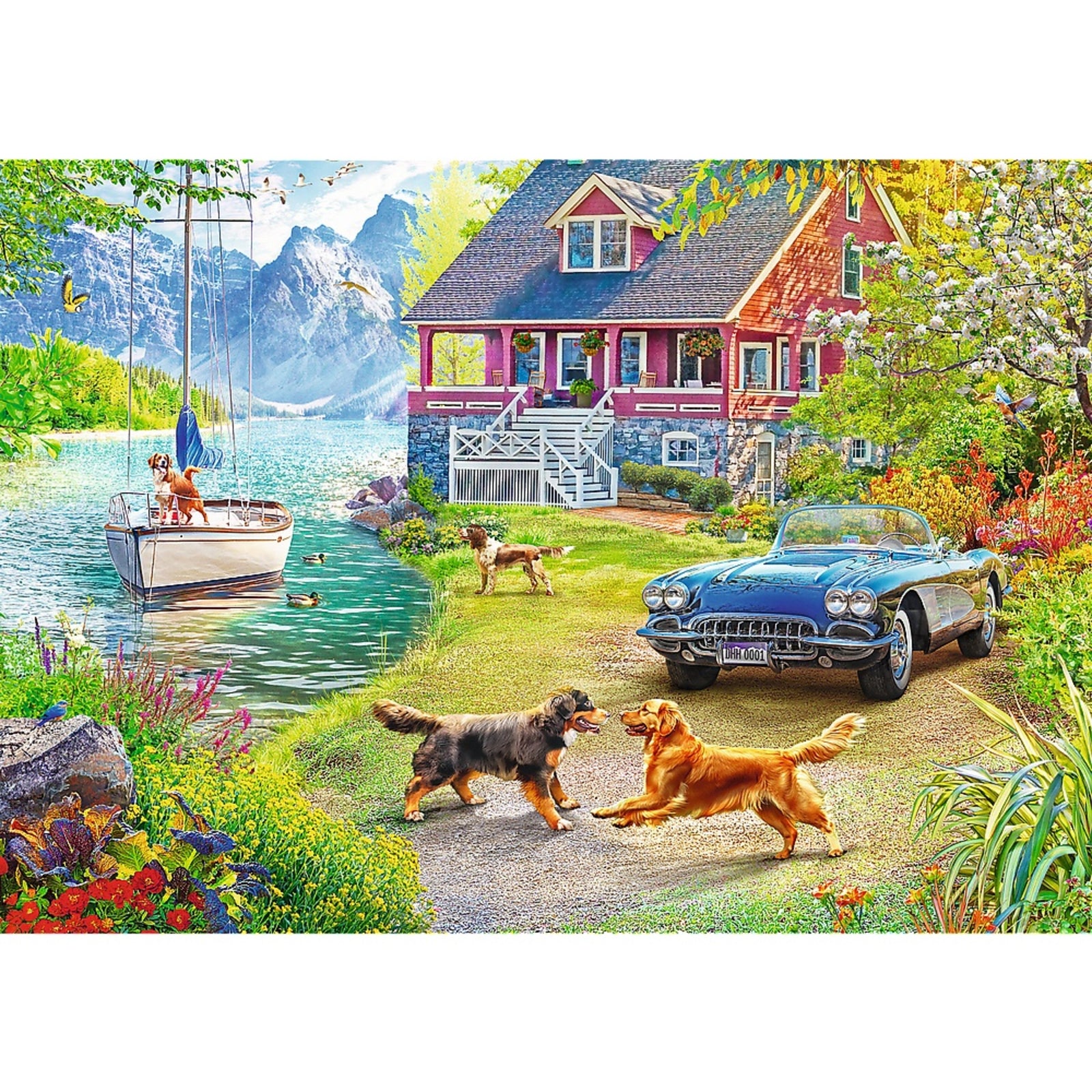 Trefl Premium Plus (2) 500 Piece Puzzles - Summertime Relax