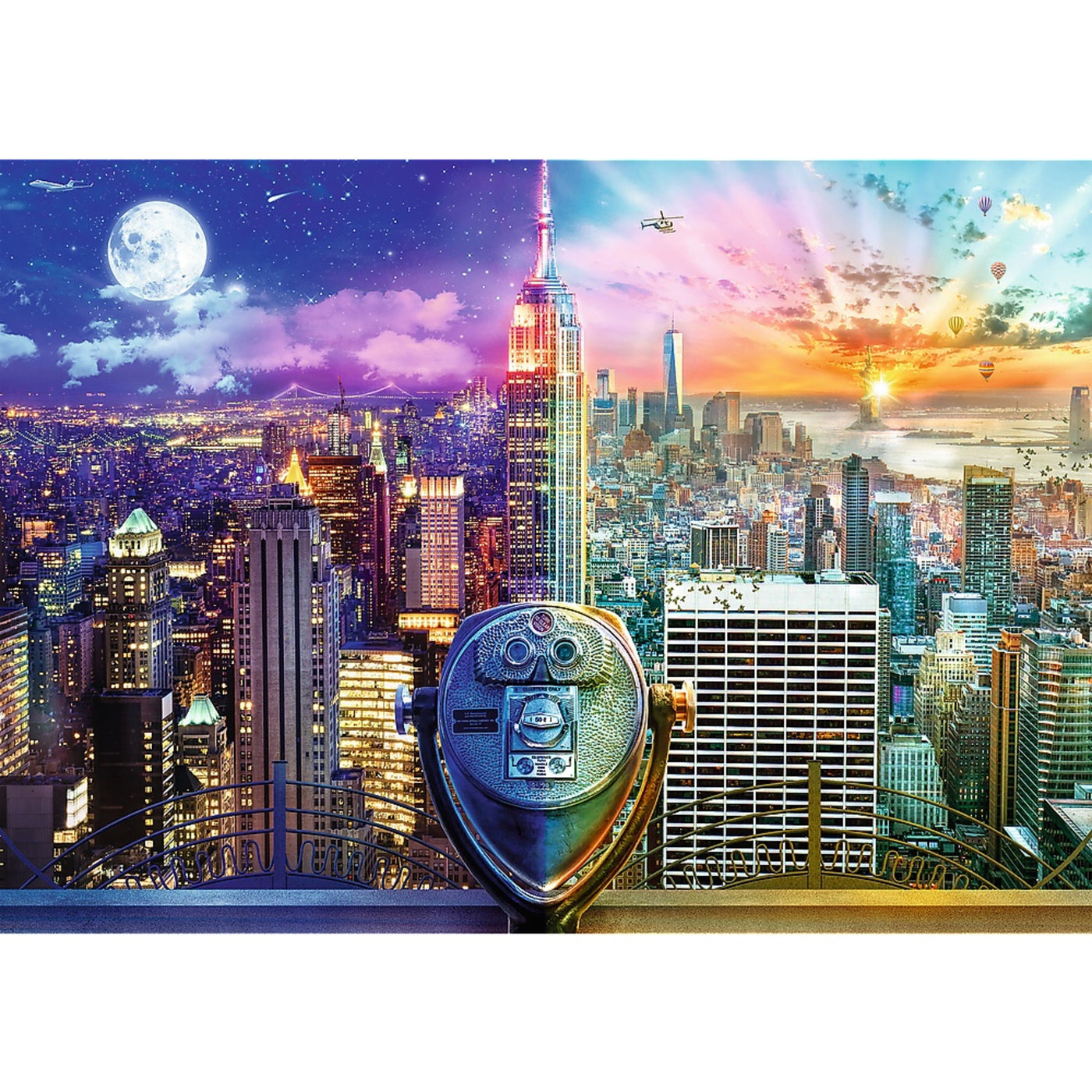 Trefl Red 2x500 American Tour Puzzle