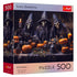 Trefl Red 500 Piece Puzzle - Halloween - Scary Skeletons