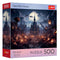 Trefl Red 500 Piece Puzzle - Halloween - Haunted House