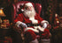 Trefl Red 500 Piece Puzzle - Holiday - Classic Santa