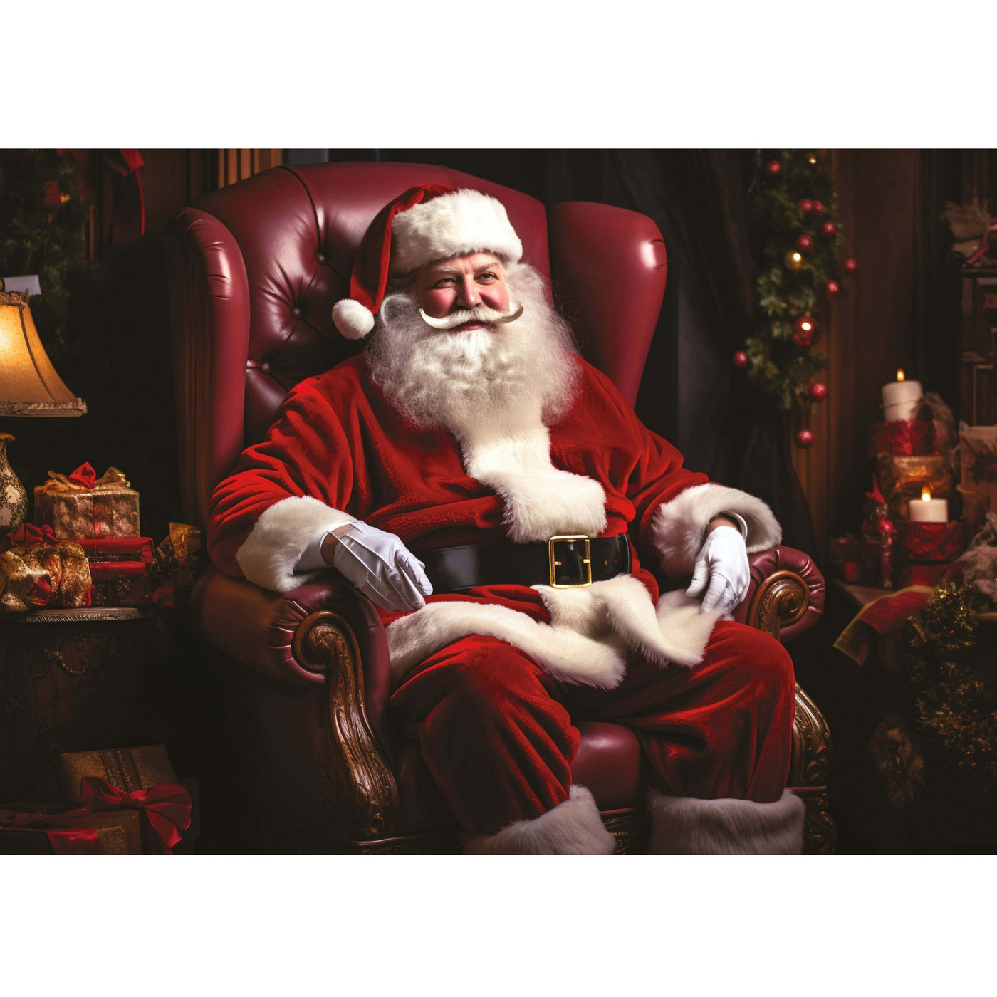 Trefl Red Holiday: Classic Santa 500 Piece Puzzle