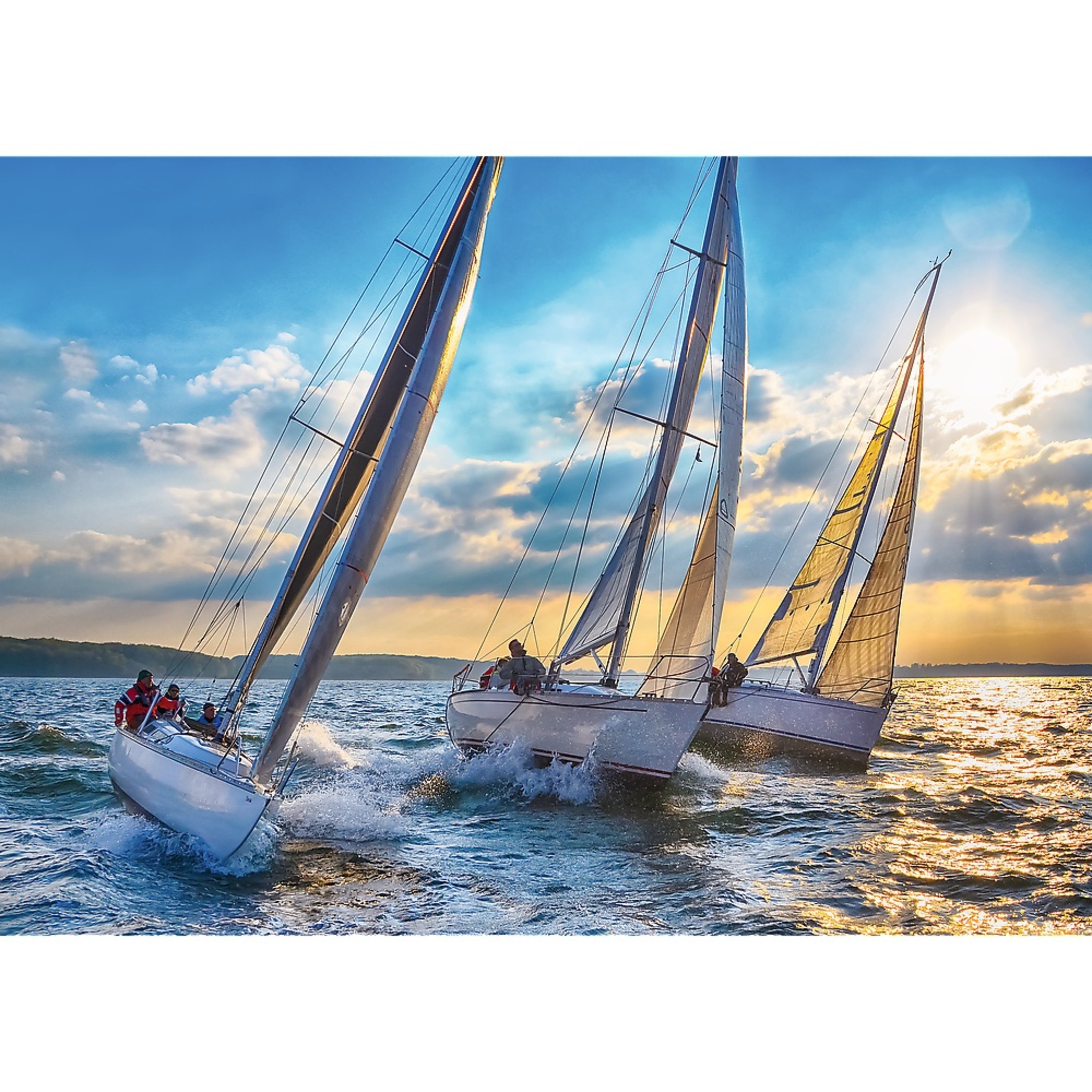 Trefl Red 500 Piece Puzzle - Sports - Sailing Regatta