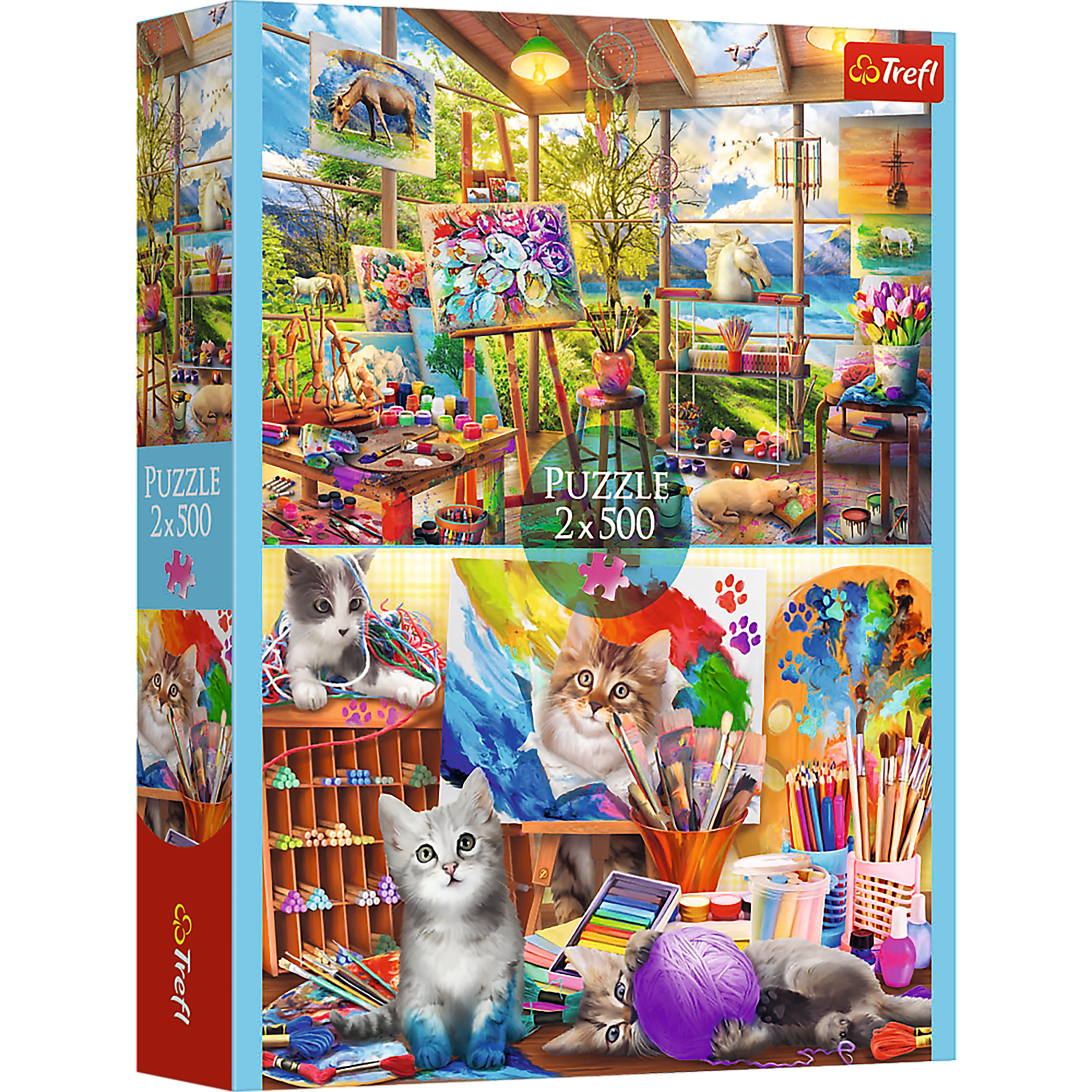 Trefl The Art of Painting 2 x 500 Piece Puzzle