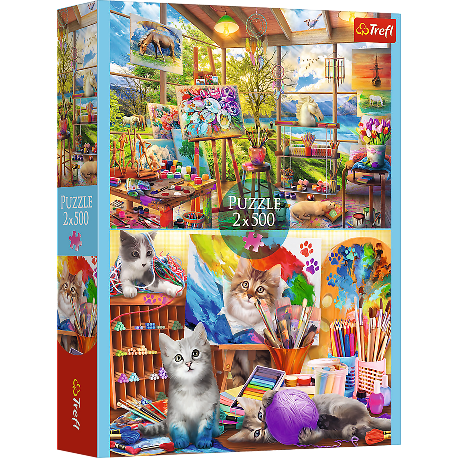 Trefl The Art of Painting 2 x 500 Piece Puzzle