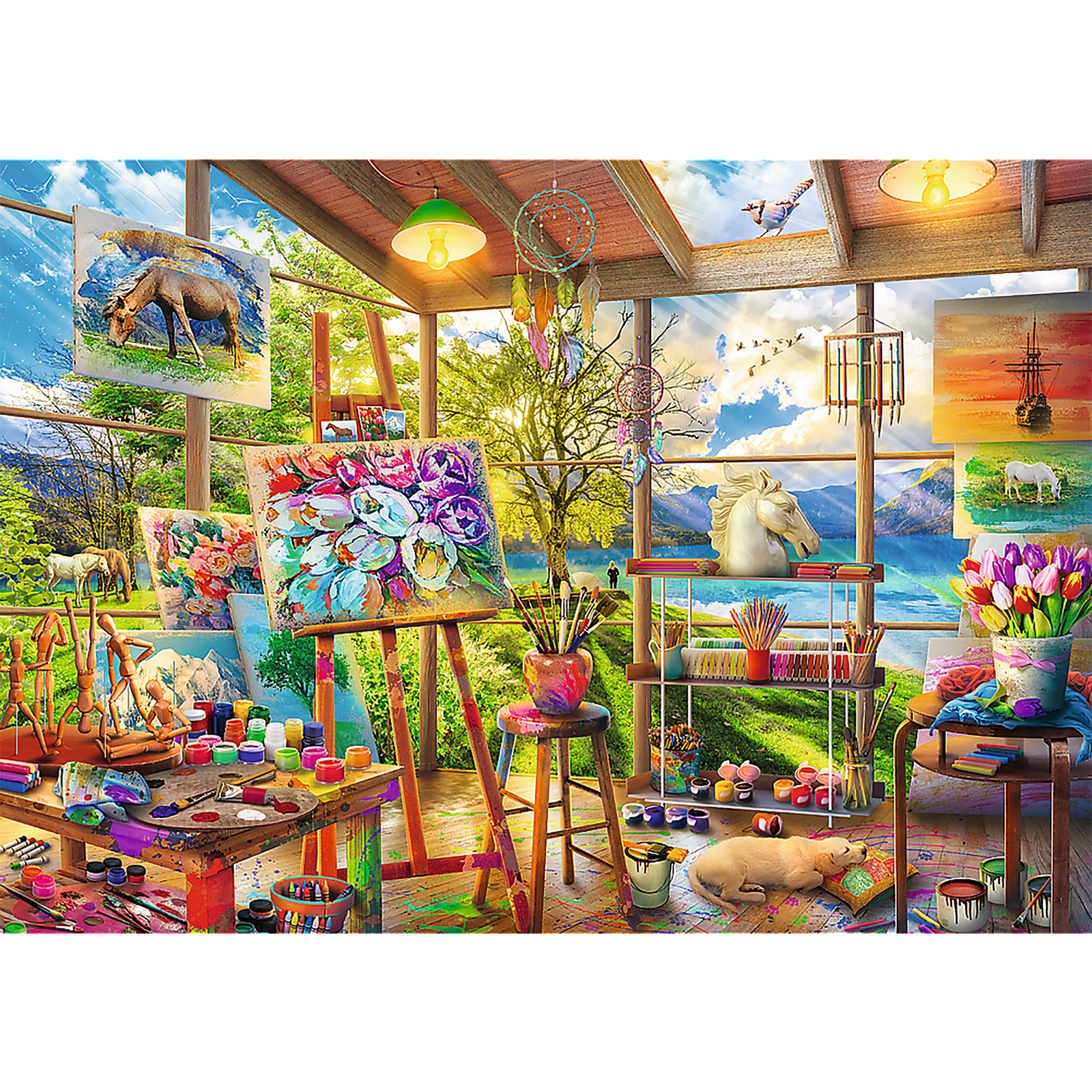 Trefl The Art of Painting 2 x 500 Piece Puzzle