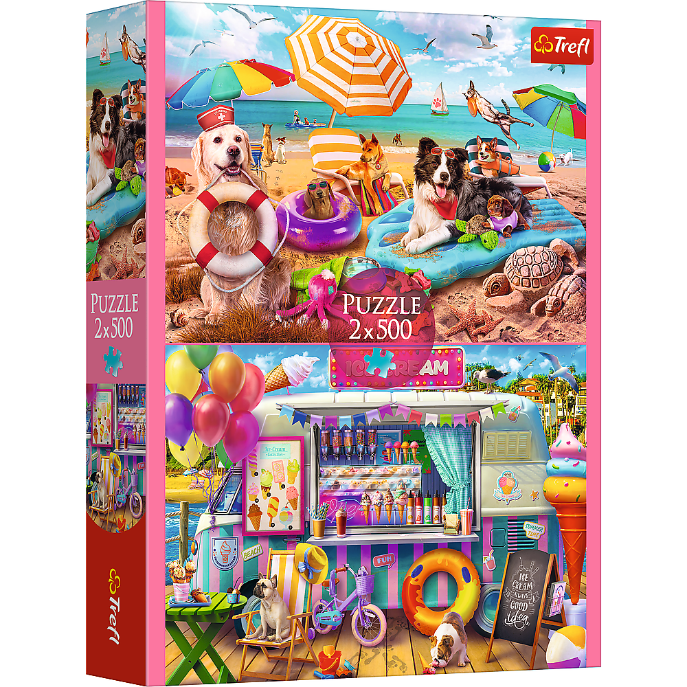 Trefl Red 2x500 Summertime Puzzle