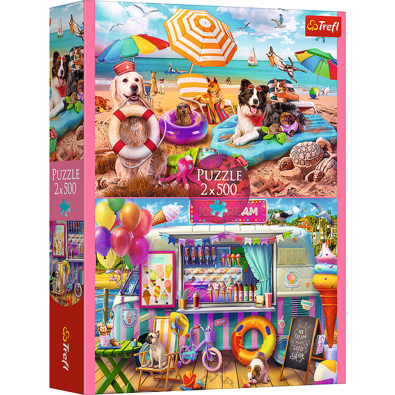 Trefl Red 2x500 Summertime Puzzle