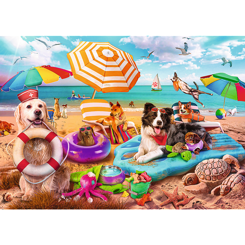 Trefl Red 2x500 Summertime Puzzle