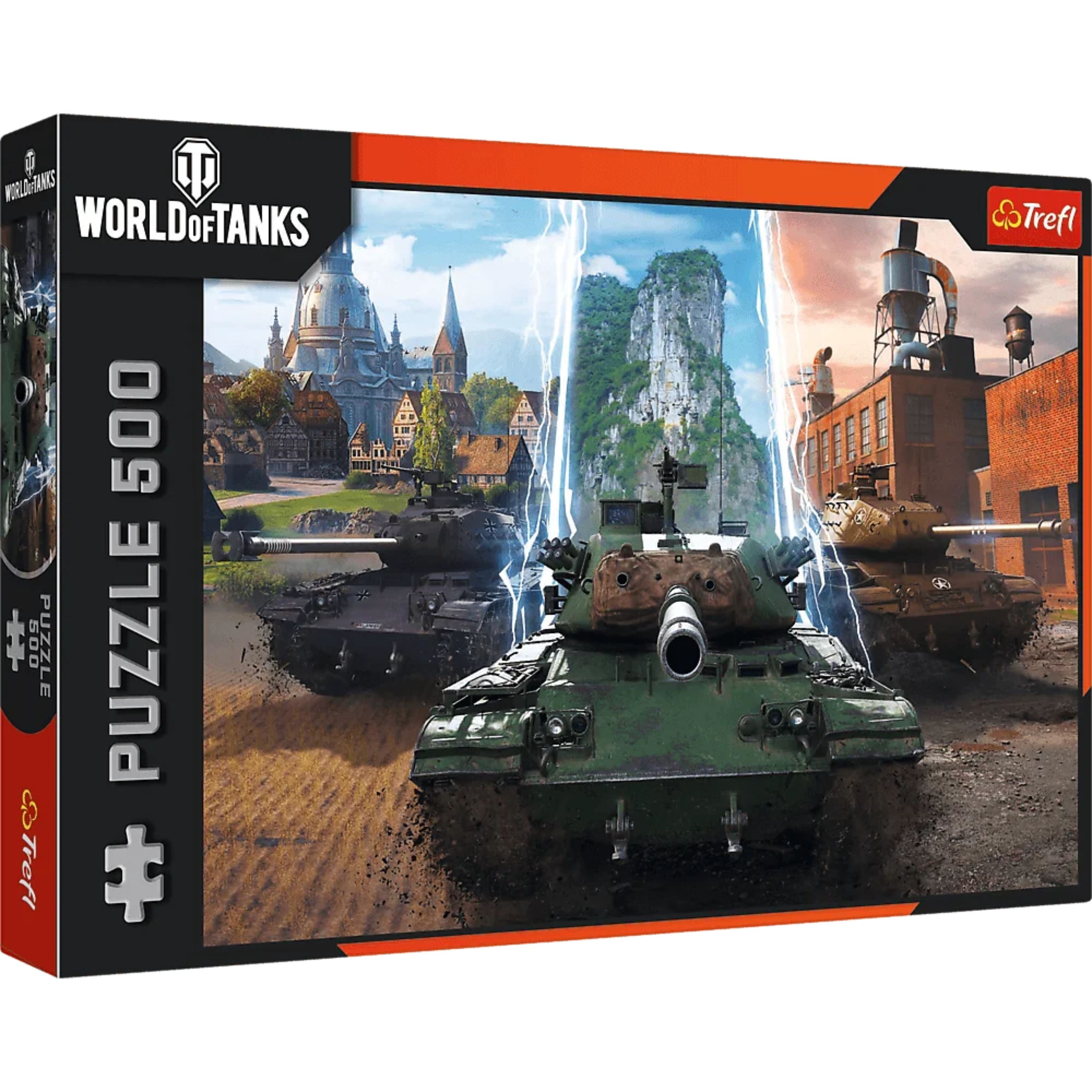 Trefl World of Tanks Time for Action 500 Piece Puzzle