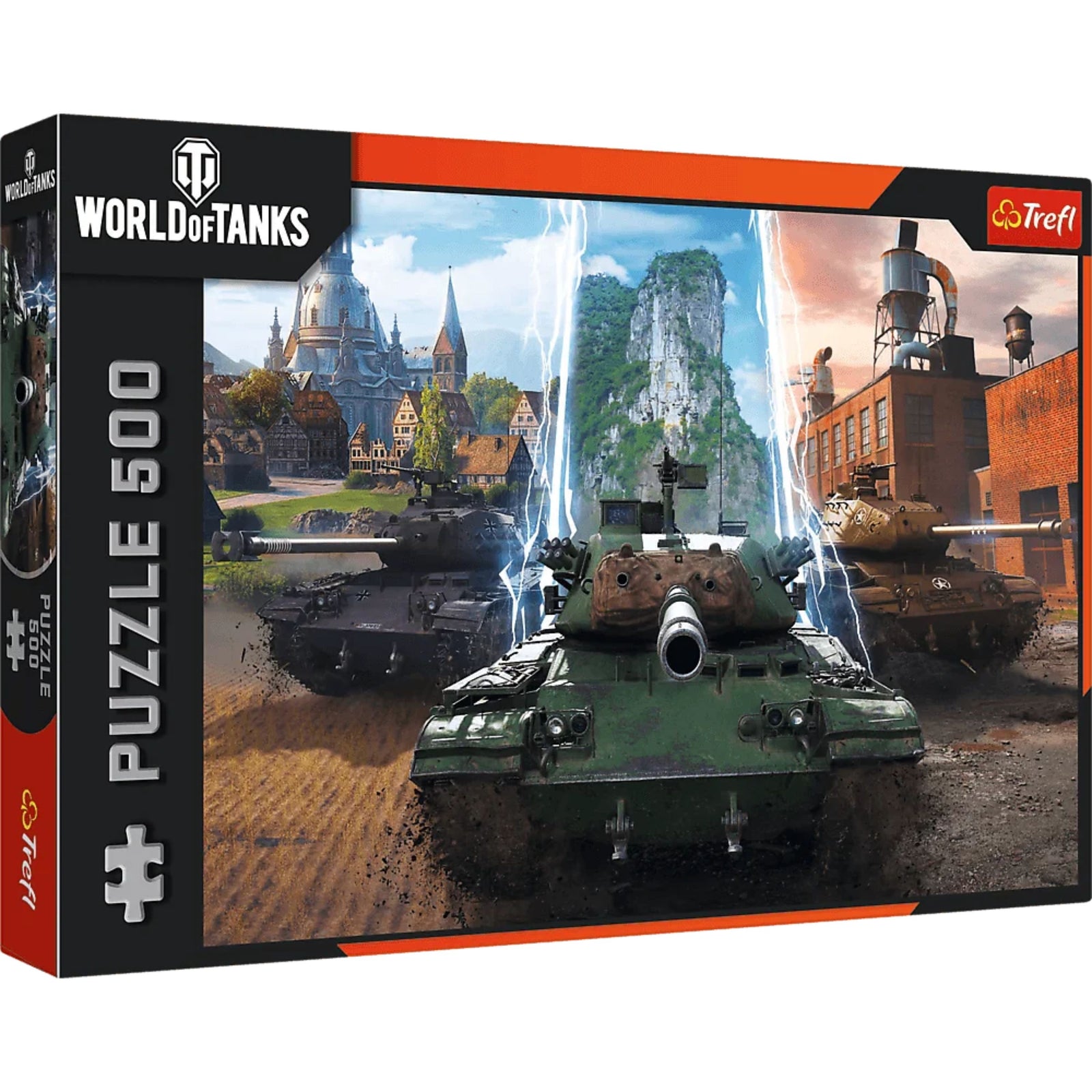 Trefl World of Tanks Time for Action 500 Piece Puzzle