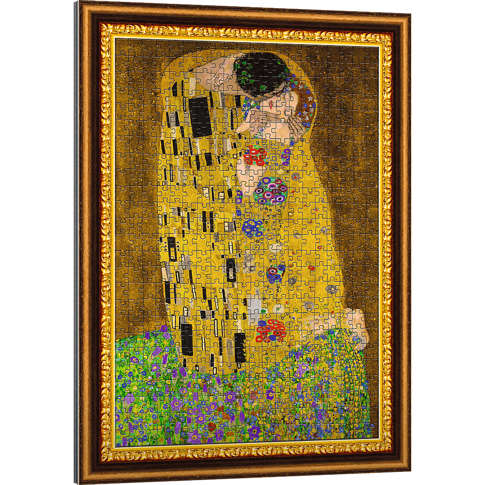 Trefl Red ArtFrame Puzzle The Kiss, Gustav Klimt 500