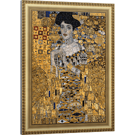 Trefl Red ArtFrame Puzzle Adele Bloch-Bauer I, Gustav Klimt 500 Piece Puzzle