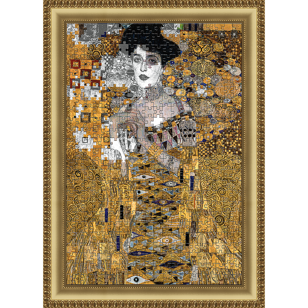Trefl Red ArtFrame Puzzle Adele Bloch-Bauer I, Gustav Klimt 500 Piece Puzzle
