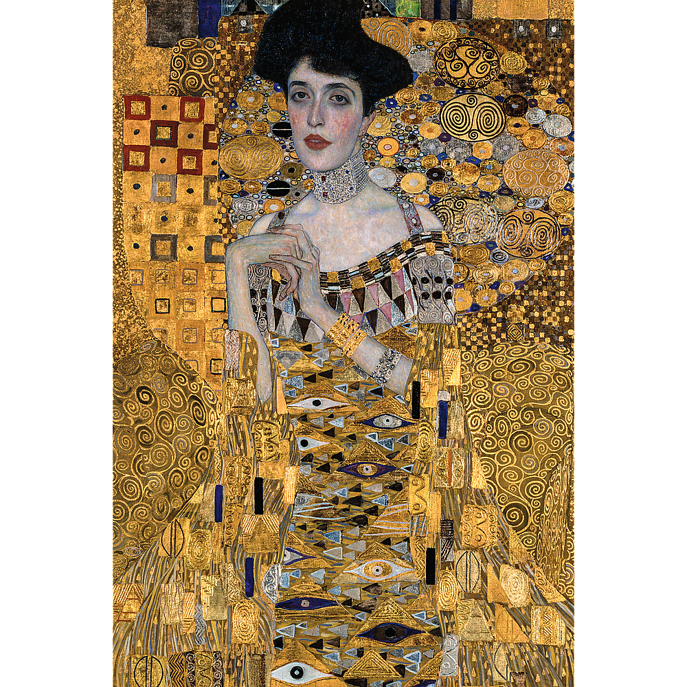 Trefl Red ArtFrame Puzzle Adele Bloch-Bauer I, Gustav Klimt 500 Piece Puzzle