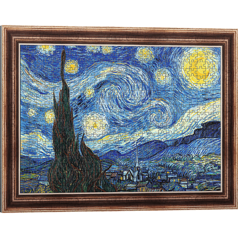 Trefl Red ArtFrame Puzzle The Starry Night, Vincent van Gogh 500