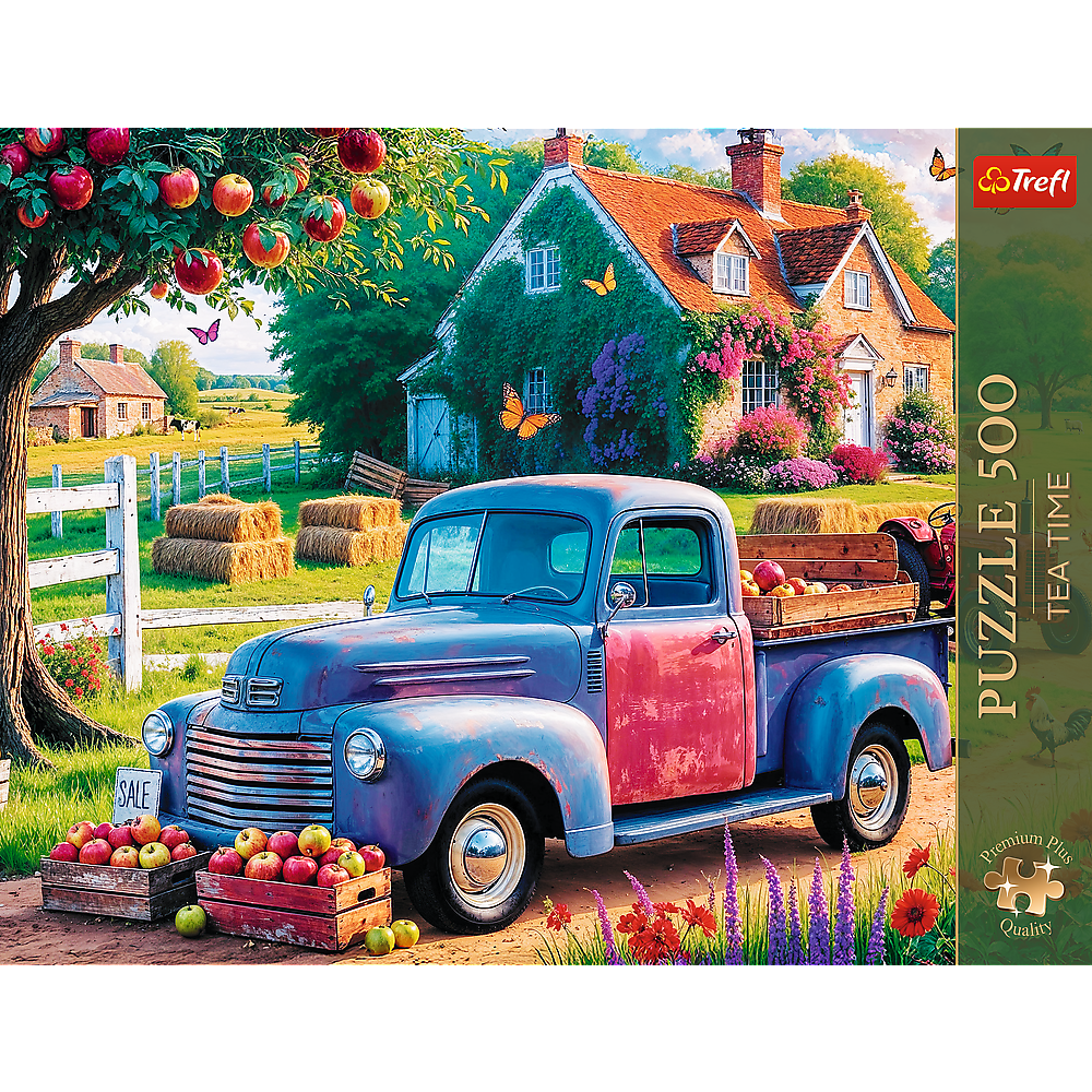 Trefl Premium Plus Tea Time: Farm Truck 500 Piece Puzzle