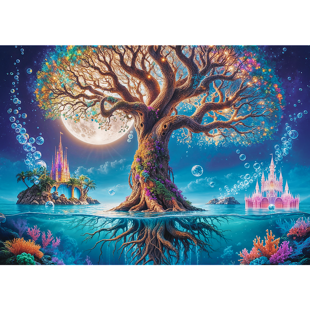 Trefl Premium Plus Tea Time: Magic Tree 500 Piece Puzzle