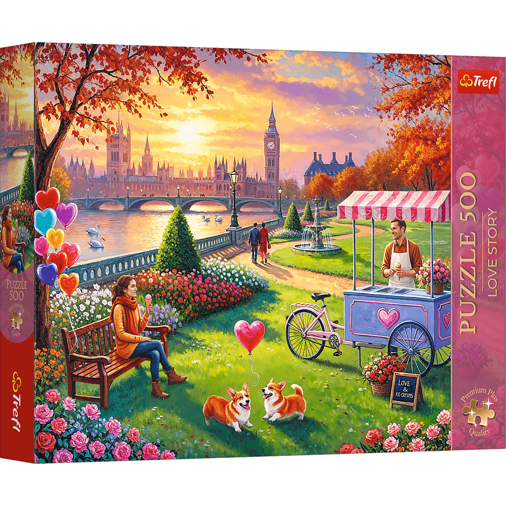 Trefl Premium Plus Love Story: Romantic London 500
