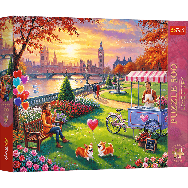 Trefl Premium Plus Love Story: Romantic London 500