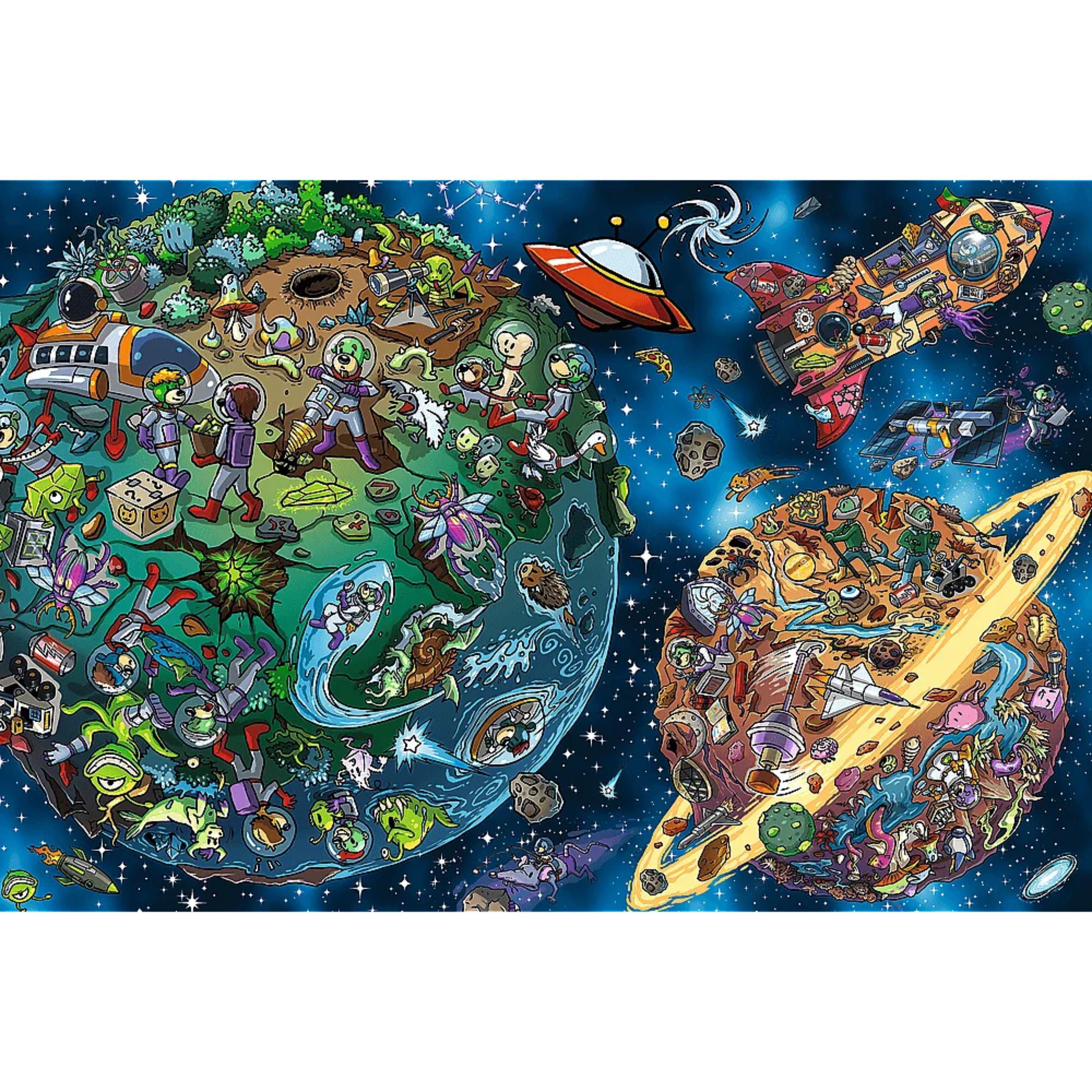 Trefl Kids Treflik Family - Trefliks in Space 100 Piece Puzzle
