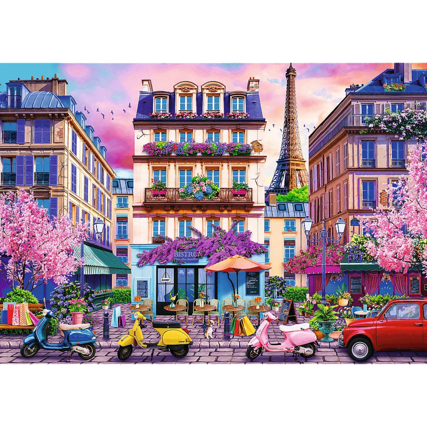 Trefl Red Spring in Paris 4000 Piece Puzzle