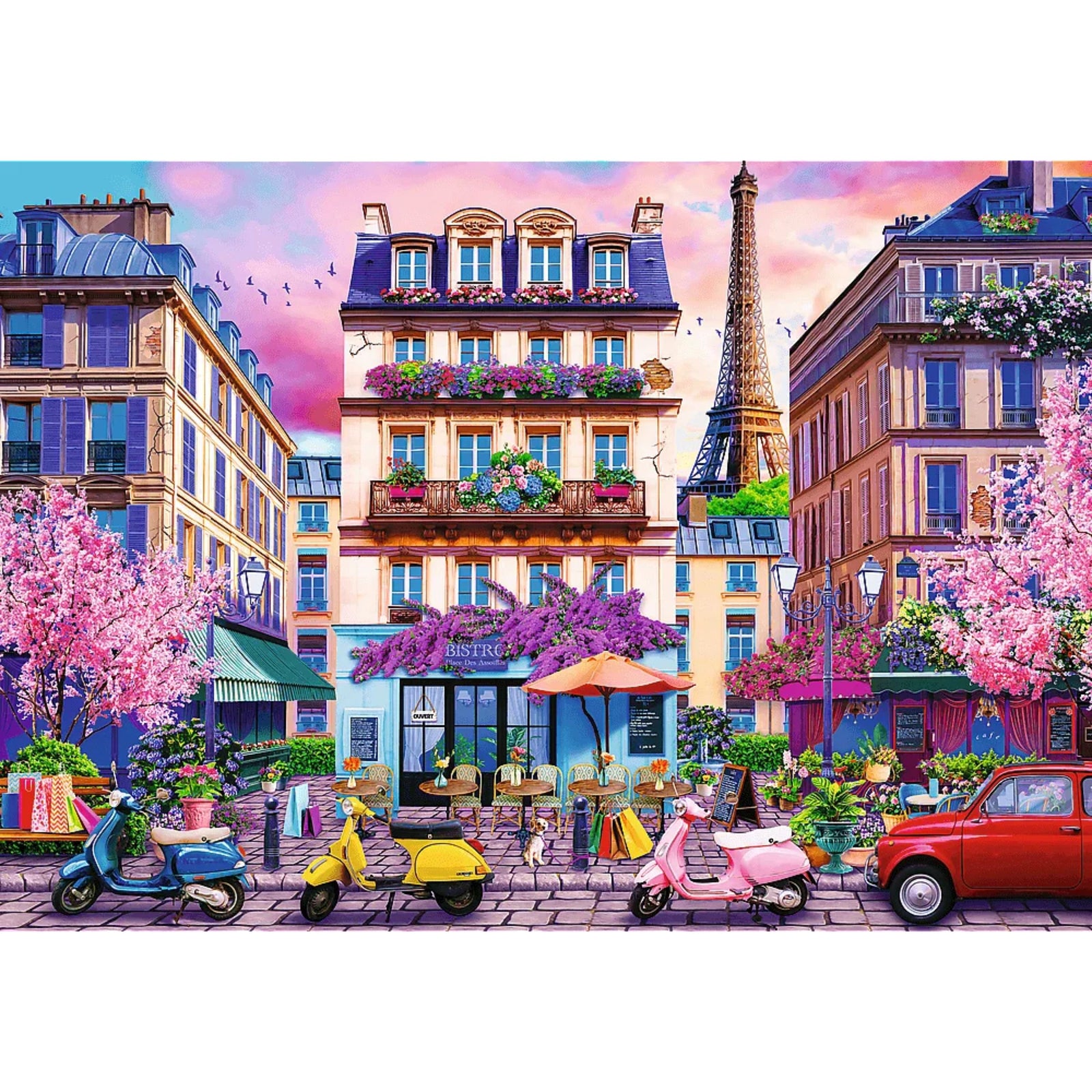 Trefl Red 4000 Piece Puzzle - Spring in Paris