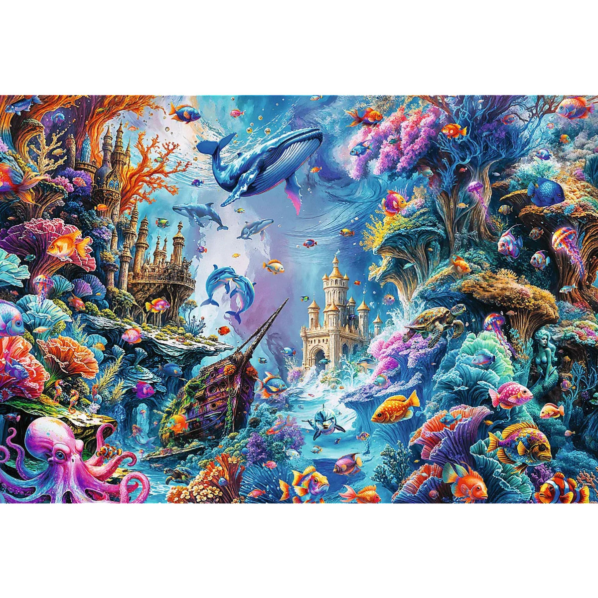 Trefl Red Underwater World 1500 Piece Puzzle