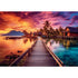 Trefl Red Sunset over Paradise 1000 Piece Puzzle